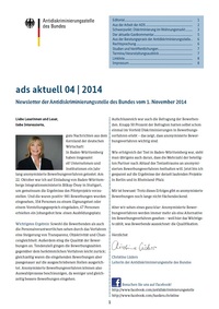 Cover ads aktuell 04/2014