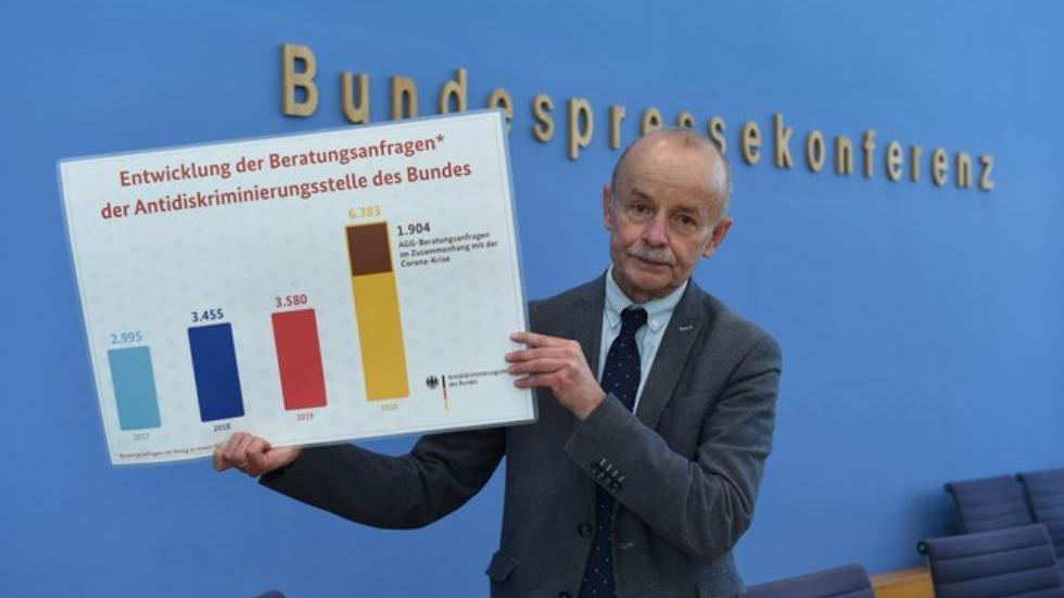 Pressekonferenz Vorstellung Jahresbericht ADS 2020 (Quelle: Ingo Heine) Pressekonferenz Vorstellung Jahresbericht ADS 2020