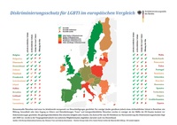 Europakarte der LGBTI-Rechte