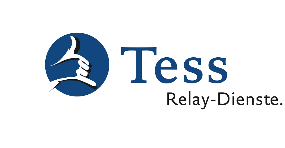 Logo von Tess - Sign und Script - Relay-Dienste für hörgeschädigte Menschen GmbH Logo von Tess - Sign und Script - Relay-Dienste für hörgeschädigte Menschen GmbH