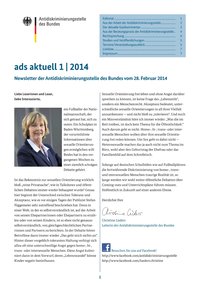 Cover ads aktuell 01/2014