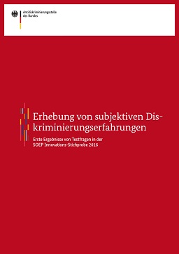 Erhebung von subjektiven Diskriminierungserfahrungen Erhebung von subjektiven Diskriminierungserfahrungen