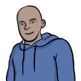 ein junger Mensch mit Kapuzenpullover ein junger Mensch mit Kapuzenpullover