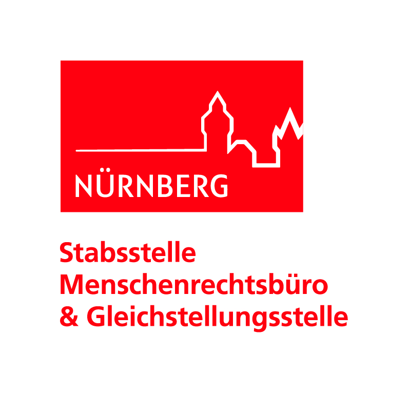 Das offizielle Logo der STabsstelle Menschenrechtsbüro & Gleichstellungsstelle Nürnberg Das offizielle Logo der STabsstelle Menschenrechtsbüro & Gleichstellungsstelle Nürnberg