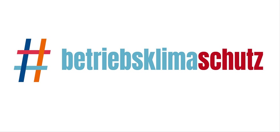 Logo zur Kampagne #Betriebsklimaschutz