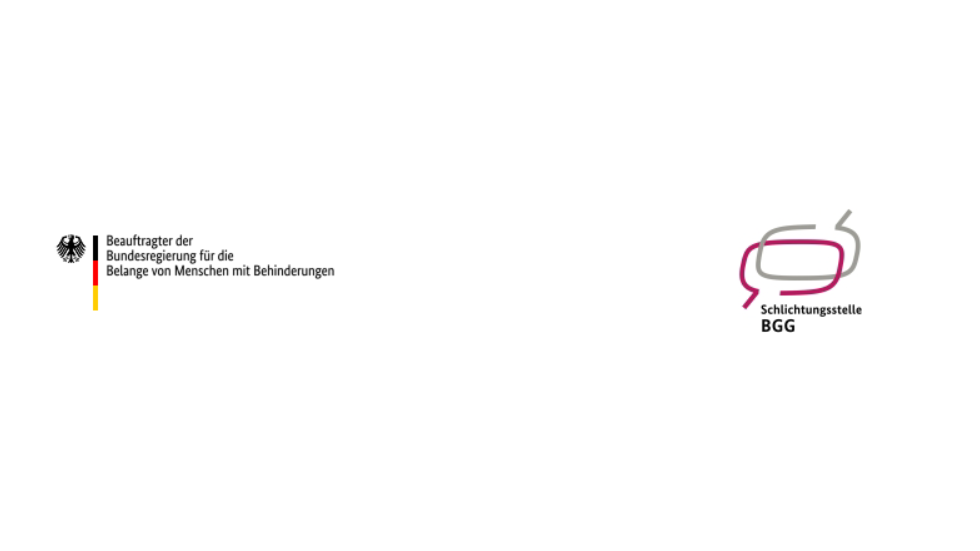 Logo Schlichtungsstelle Bundesbehindertenbeauftragter Logo Schlichtungsstelle Bundesbehindertenbeauftragter