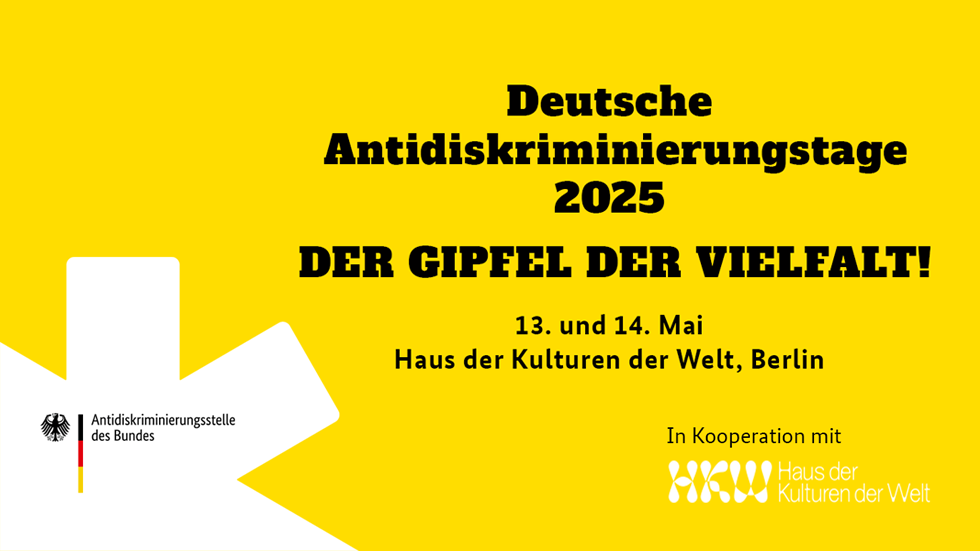 Deutsche Antidiskriminierungstage 2025 Deutsche Antidiskriminierungstage 2025