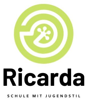 Logo: Ricarda-Huch-Schule - Schule mit Jugendstil Logo: Ricarda-Huch-Schule - Schule mit Jugendstil